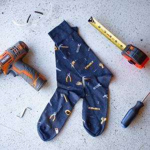 Men’s Socks | Construction | Handyman | Ethical | Mismatched